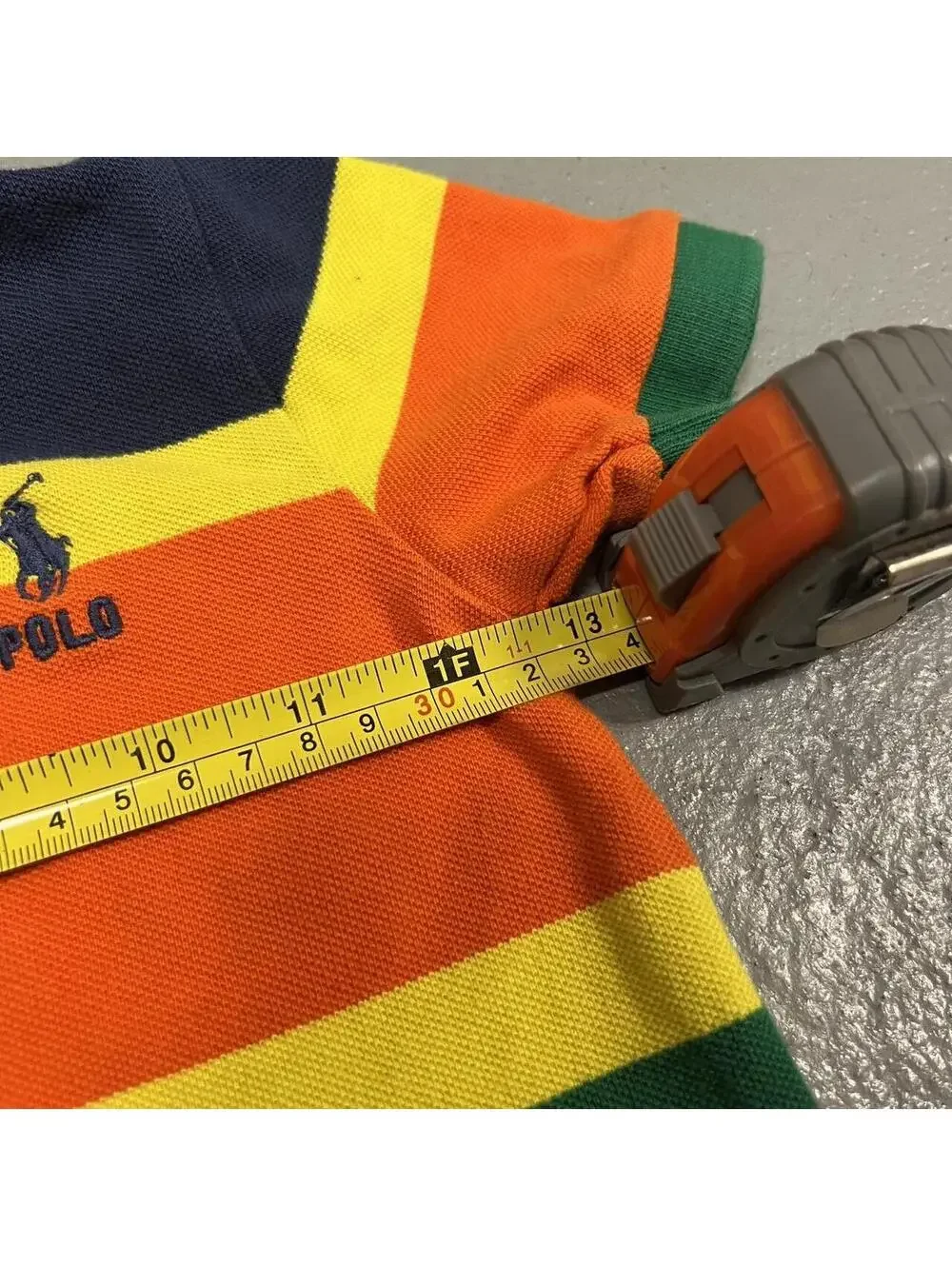 Polo Ralph Lauren Toddlers Multi Colored Striped Polo Shirt